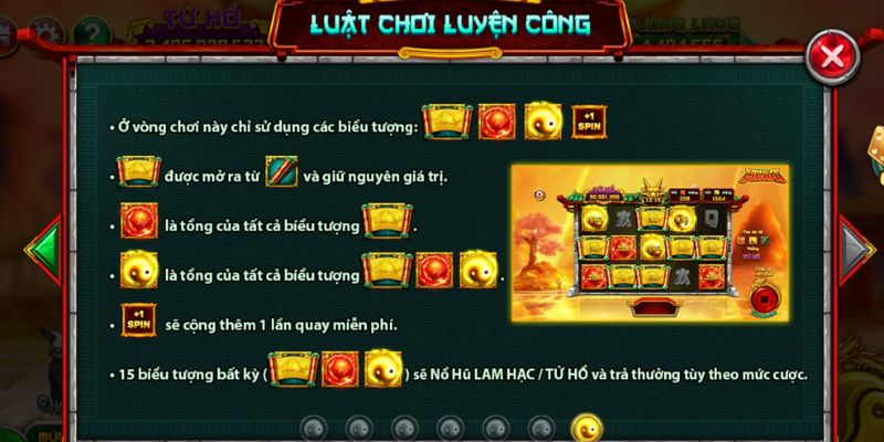 Các luật chơi cơ bản bạn cần biết khi chơi game Kungfu Panda