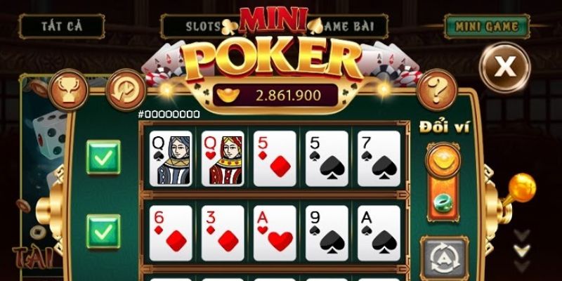 Khám phá trò chơi mini poker Iwin